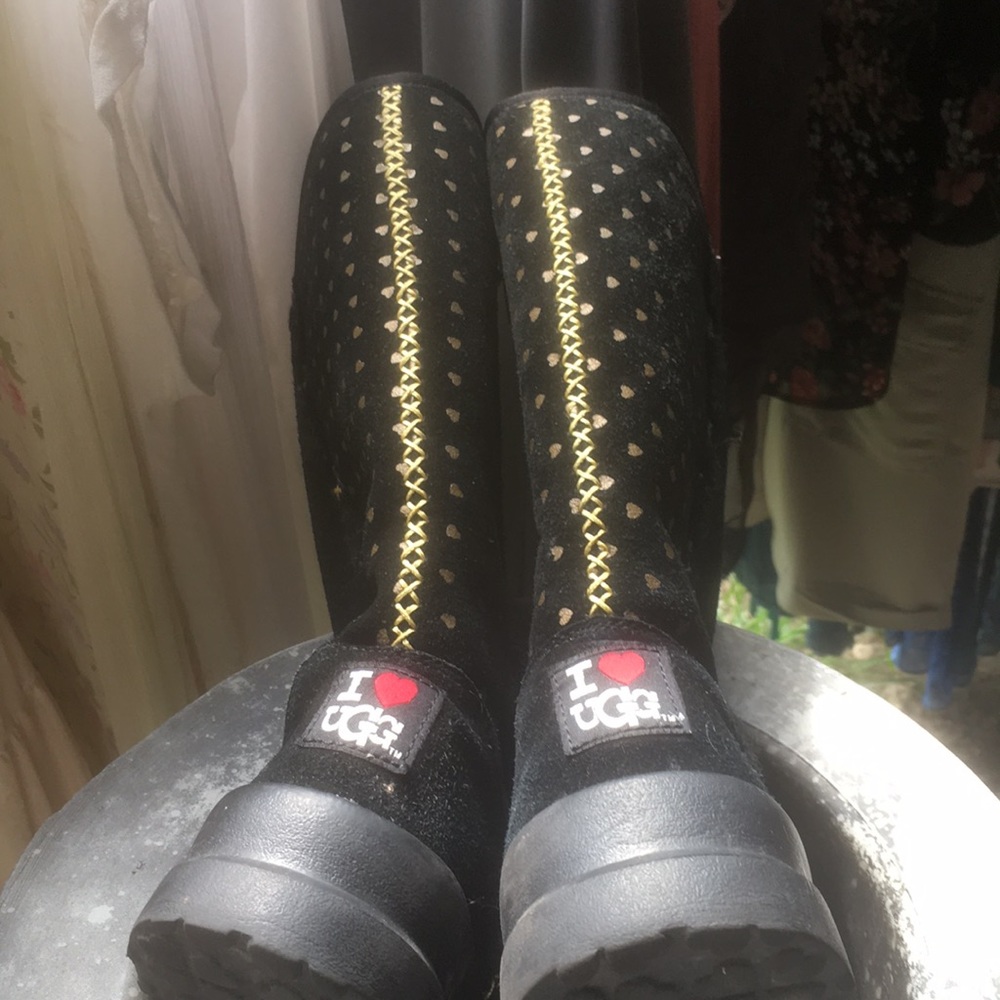 shearling UGGs high boots. Great Shape!